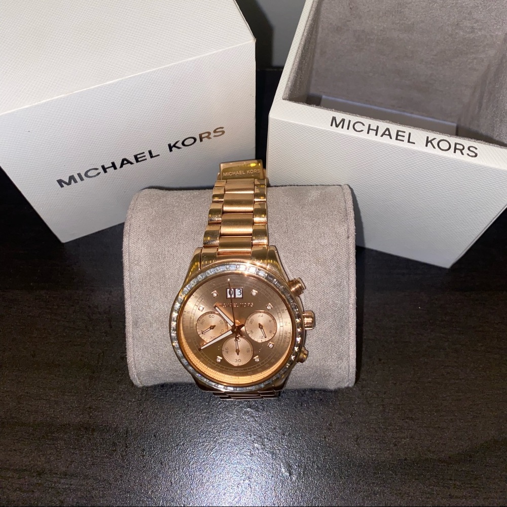 Michael Kors Ross Gold Watch